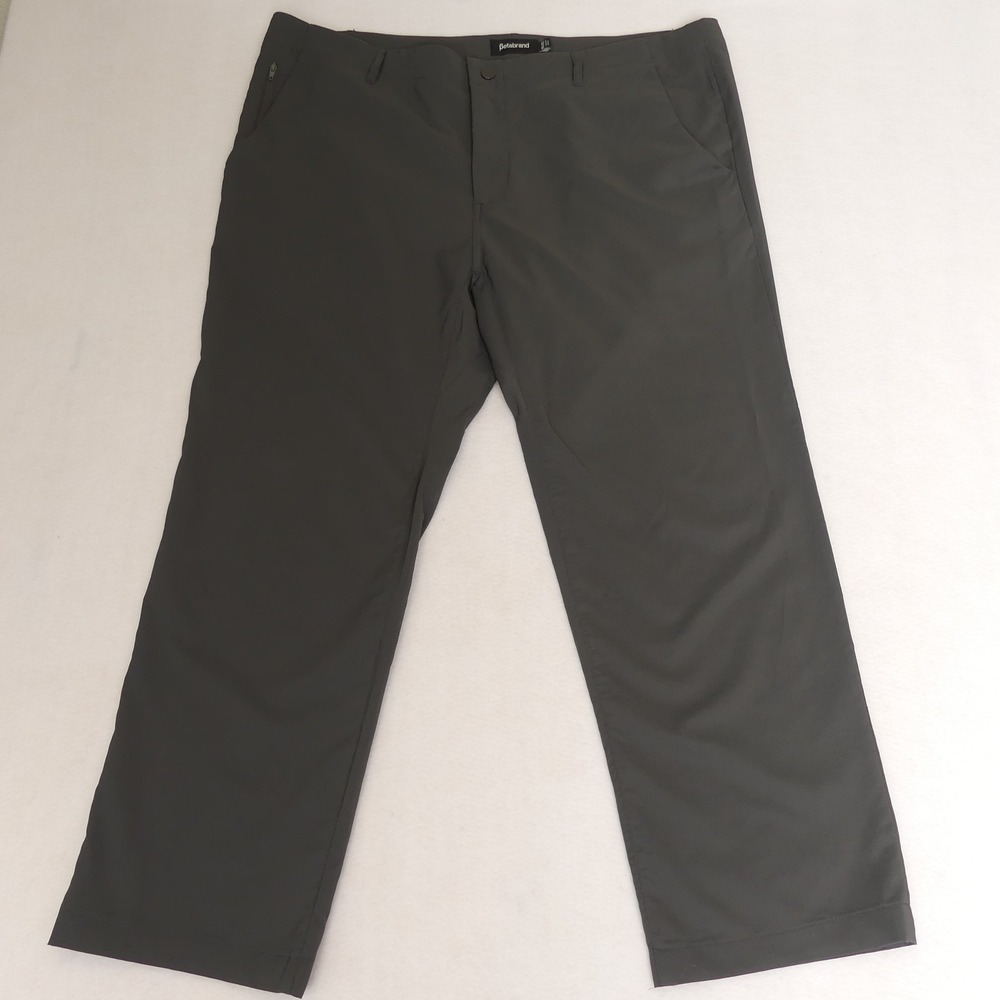 Betabrand Casual‎ Pants Trousers Gray Men's 40x28 Actual Stretch